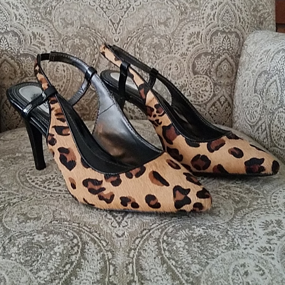 Alfani Leopard Print Pumps